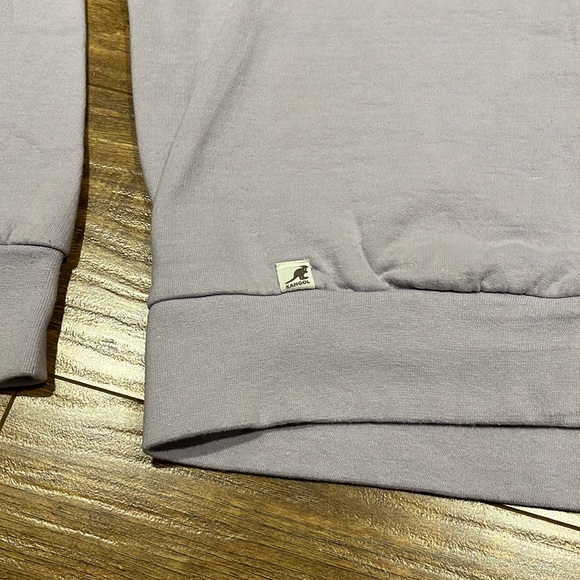 Kangol light purple crew neck sweater - Picture 2 of 9